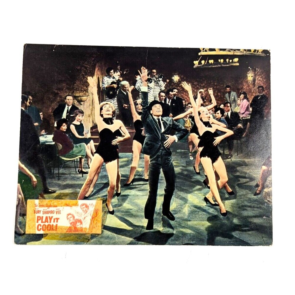 Play It Cool! 1962 Original Lobby Card Movie Poster British Musical Billy Fury